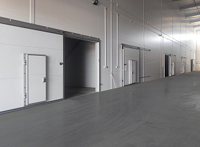 Муздатуучу жайлар үчүн эшиктер жана вороталар