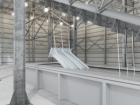 Горячее цинкование металлоконструкций